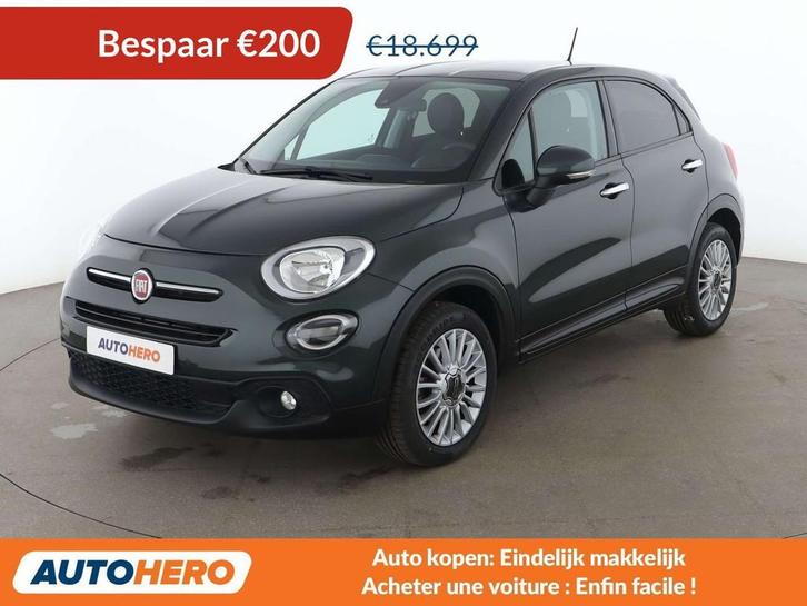 Fiat 500X 1.3 Turbo Dolcevita Cross (bj 2021, automaat), Auto's, Fiat, Te koop, 500X, ABS, Achteruitrijcamera, Airbags, Airconditioning