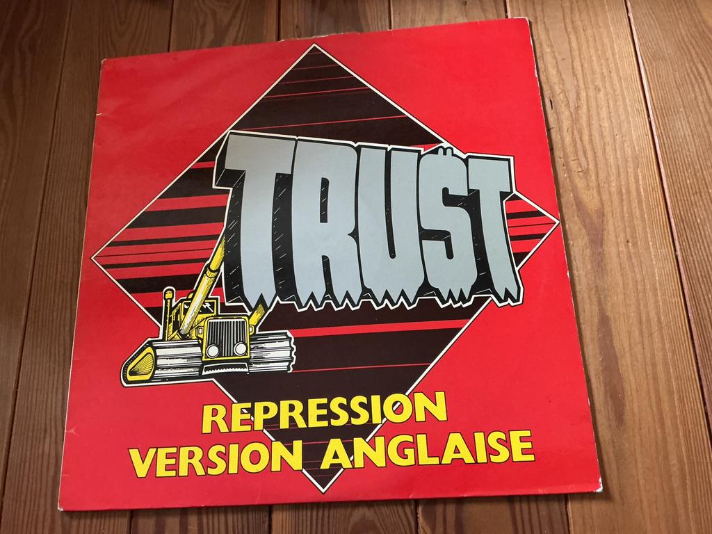 LP Trust - repression version Anglaise, Cd's en Dvd's, Vinyl | Hardrock en Metal, Gebruikt, Ophalen of Verzenden