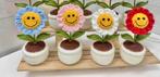 Zelfgemaakte gehaakte bloemen, Hobby en Vrije tijd, Breien en Haken, Ophalen of Verzenden