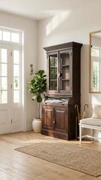 Teak Vitrinekast Buffetkast Apothekerskast, Huis en Inrichting, Ophalen of Verzenden