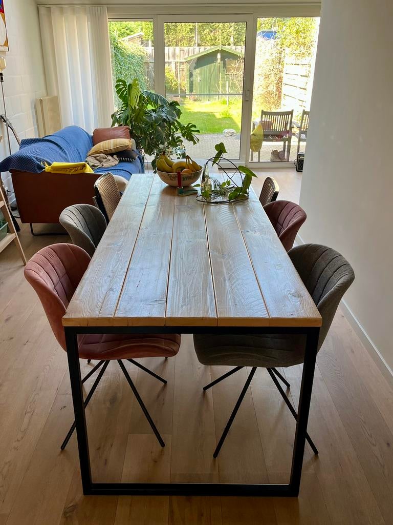 Eetkamertafel van Pure Wood Design, Maison & Meubles, Tables | Tables à manger, Comme neuf, Enlèvement