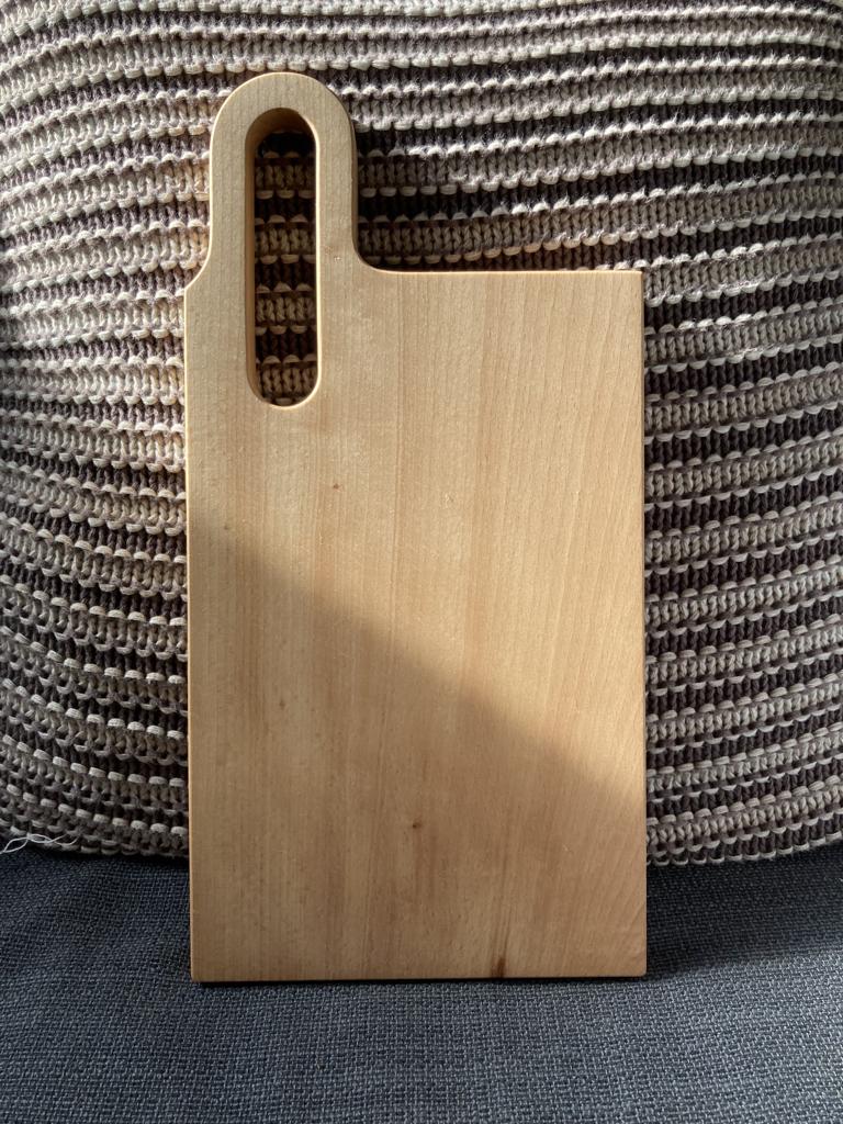 Handgemaakte houten serveerplank, Ophalen of Verzenden, Nieuw, Hout