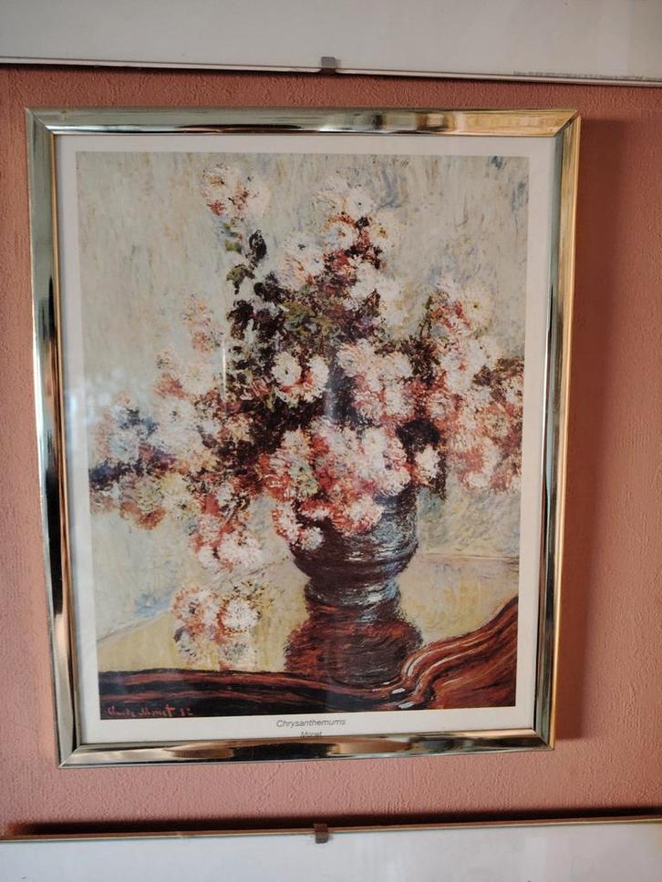 Monet, Huis en Inrichting, Woonaccessoires | Schilderijen, Tekeningen en Foto's, Ophalen
