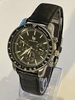 Lip montre Chronographe homme tachymètre bezel rotative, Montre-bracelet, Autres marques, Enlèvement ou Envoi, Cuir