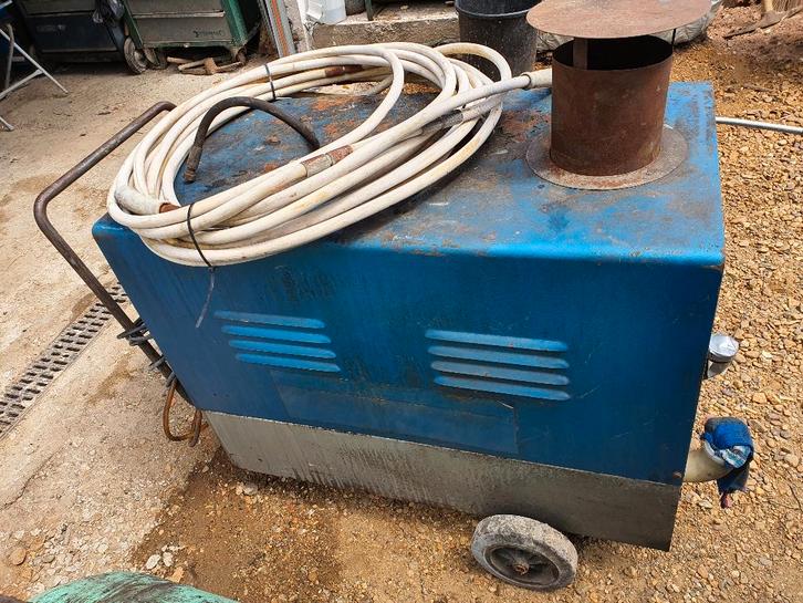 warmwaterhogedrukreiniger,merk dibo,160 bar,550 L/h, warmw, Doe-het-zelf en Bouw, Reinigingsmachines, Gebruikt, Overige typen