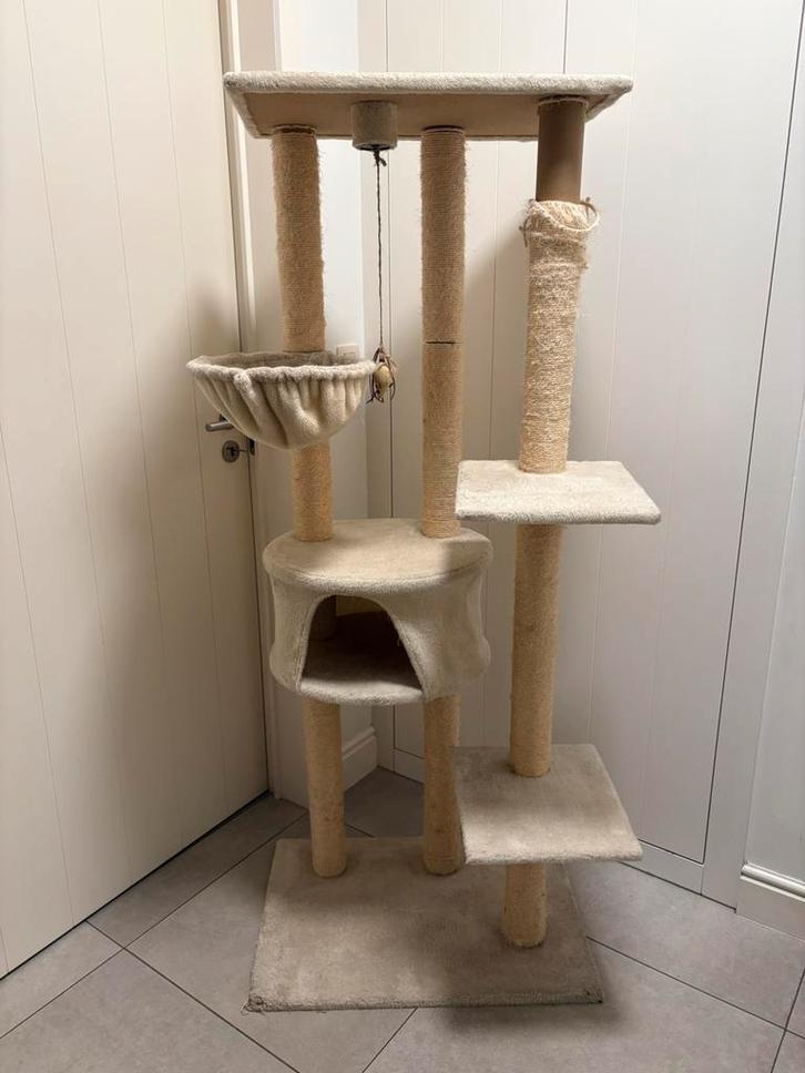 Gratis krabpaal in goede staat met enkele gebruikssporen, Dieren en Toebehoren, Krabmeubelen, Gebruikt, Krabpaal, Ophalen