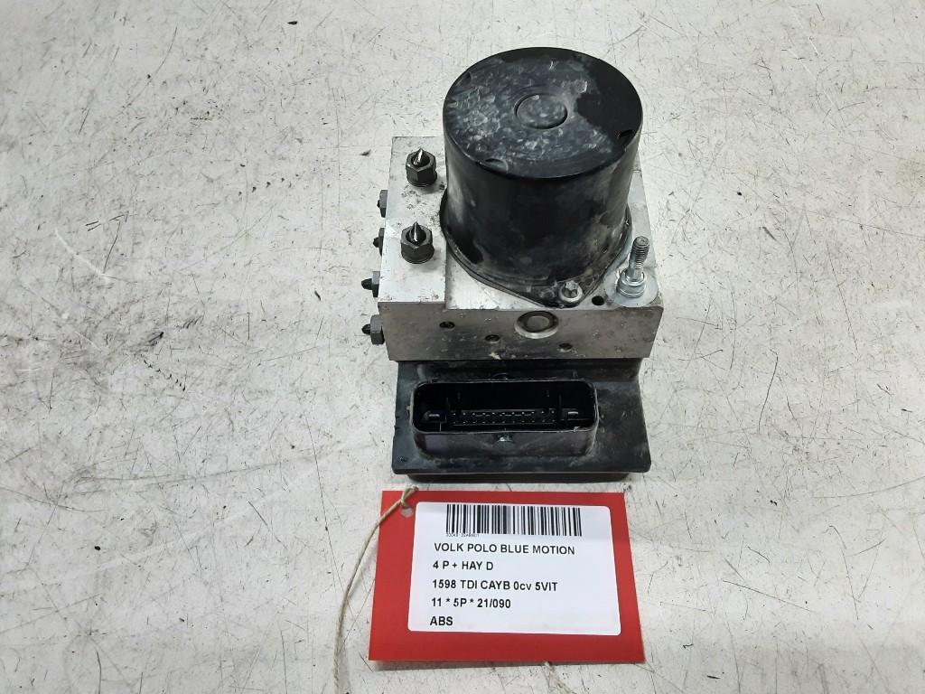 BLOC ABS (FREINS ANTI-BLOCAGE) Polo V (6R) (6R0614517AF), Volkswagen, Mevr. I. Hauben, Utilisé, Rue de l'Espoir 34 34
4030  GRIVEGNÉE, BE