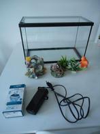 Aquarium, pompe filtrante et décorations. TBE., Enlèvement, Pompe, Utilisé, Fluval