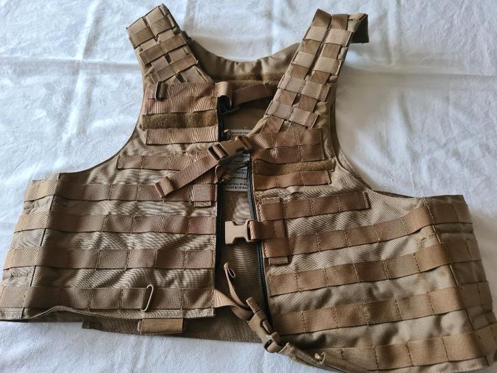 Tactical Load Bearing Vest - Zandkleurig, Verzamelen, Militaria | Algemeen, Landmacht, Overige typen, Ophalen of Verzenden