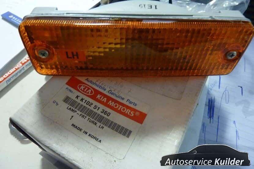 Knipperlicht kia Pride in Bumper Links Nieuw Orgineel, Auto-onderdelen, Verlichting, Kia, Nieuw, Ophalen of Verzenden