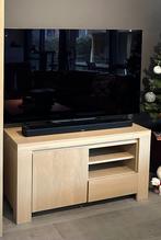 TV kast, lichte kleur eik, als nieuw, Werchter, Moins de 100 cm, Comme neuf, Enlèvement, 50 à 100 cm