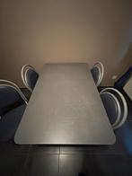 Keukentafel + 4 stoelen, Enlèvement, Utilisé