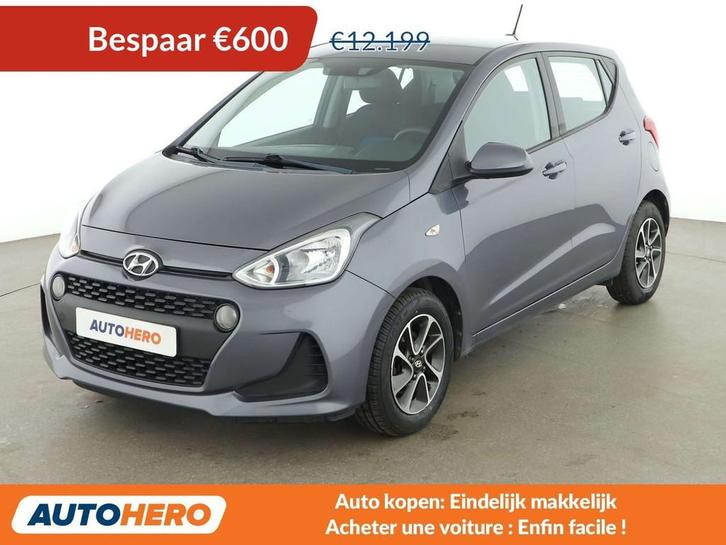 Hyundai i10 1.0 Classic (bj 2018, automaat), Auto's, Hyundai, Te koop, i10, ABS, Airbags, Airconditioning, Bluetooth, Boordcomputer