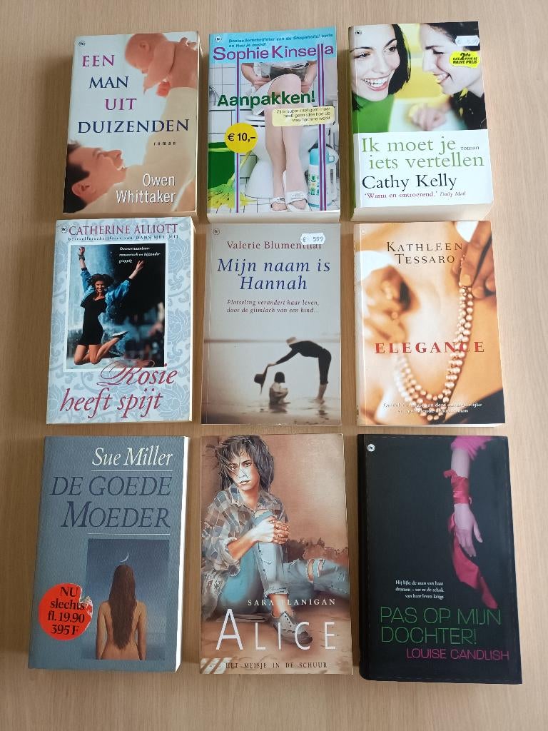 45 tal romans te koop aan 2 euro per stuk, Boeken, Romans, Ophalen, Zo goed als nieuw