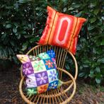 Retro vintage stijl kussenhoezen 45 x 45 cm diverse modellen, Verzenden, Nieuw, Overige kleuren, Vierkant