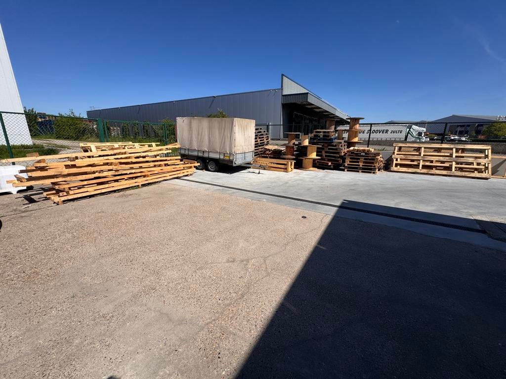 Brandhout paletten(hout), Ophalen