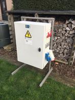 Werfkast  met stopcontact 63A’ 3x400 + N, Doe-het-zelf en Bouw, Ophalen, Gebruikt, Stopcontact
