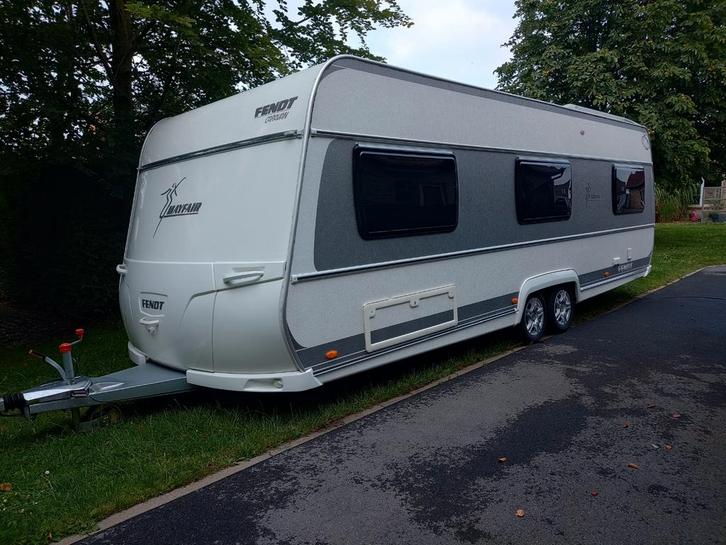 Fendt Mayfair à double essieu, déménageur, auvent, auvent 5, Caravanes & Camping, Caravanes, Particulier, jusqu'à 5, 1500 - 2000 kg