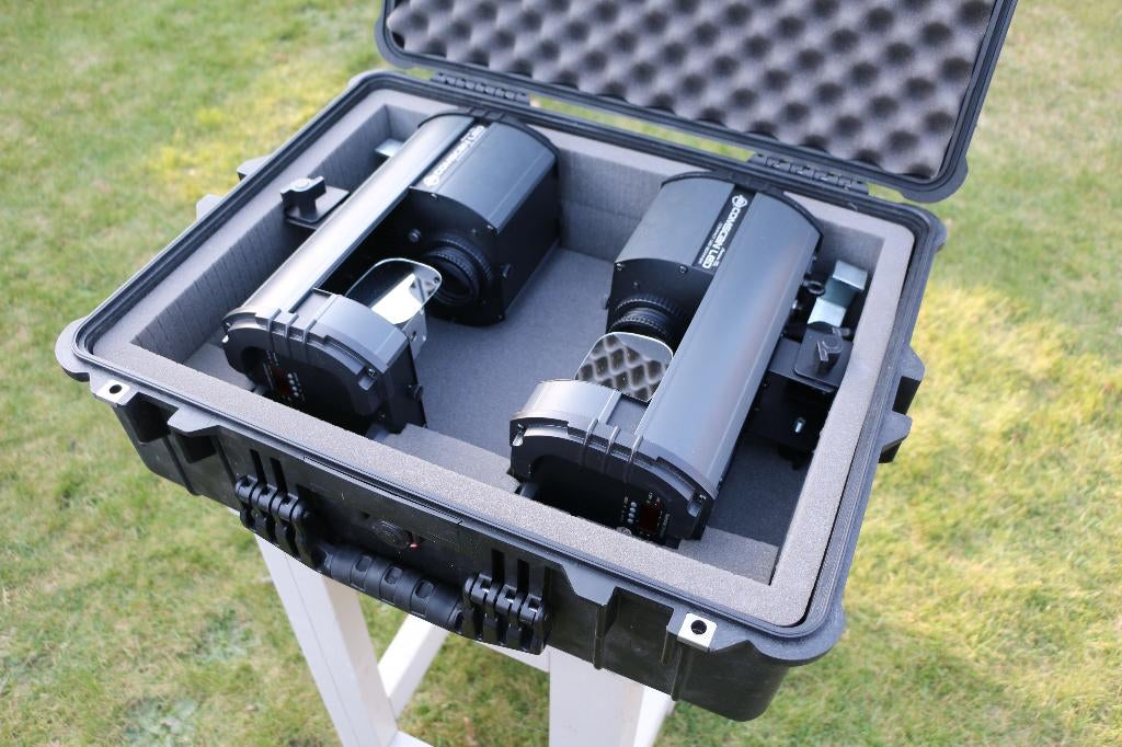 2x ADJ COMSCAN LED scanner (DMX), Ophalen, Zo goed als nieuw, Licht