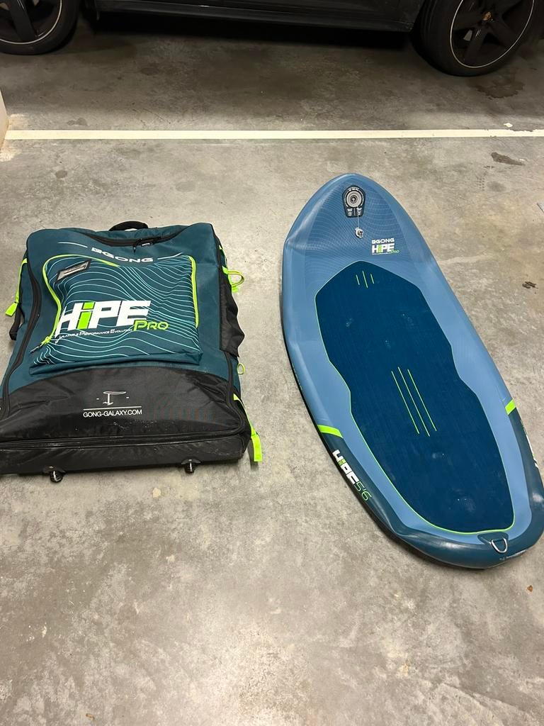 Wingfoil Gong gonflable, Sports nautiques & Bateaux, Aile de surf, Enlèvement ou Envoi, Utilisé