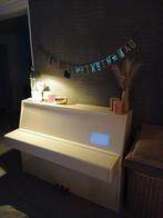 Mooie witte piano, Muziek en Instrumenten, Piano's, Ophalen, Piano