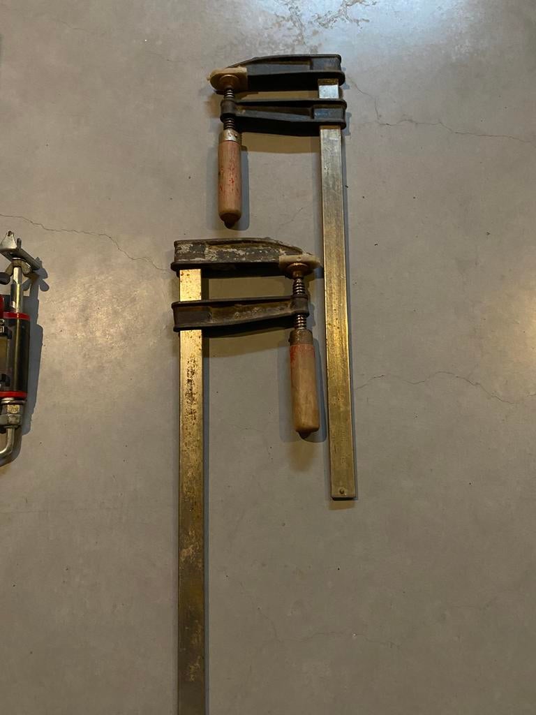 Stevige sergeanten (lijmtangen), Ophalen of Verzenden, Gebruikt