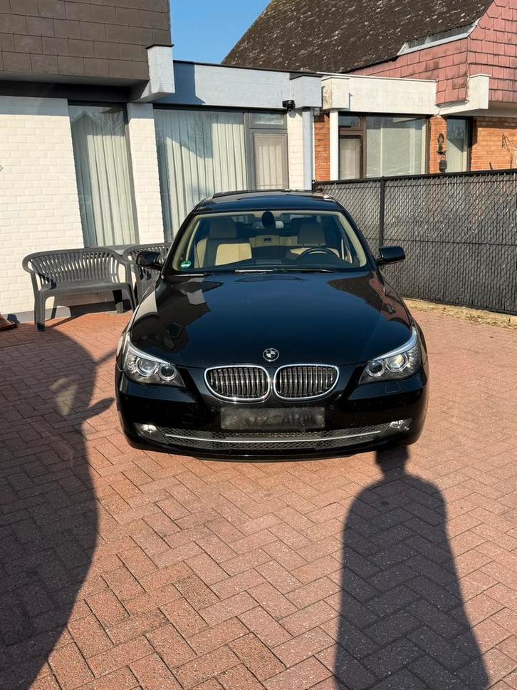 BMW 525d E60 Facelift, Auto's, BMW, Bedrijf, 5 Reeks, Climate control, Diesel, Euro 4, Berline, 4 deurs, Automaat, Zwart, Beige