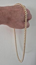 prachtige keting goudkleur-met prachtig vlechtwerk prachtig, Bijoux, Sacs & Beauté, Colliers, Enlèvement, Neuf, Or, Autres matériaux