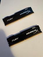 DDR4 2x4 GB (8 GB) Fury HyperX, Computers en Software, RAM geheugen, Gebruikt, DDR4, Ophalen of Verzenden, Desktop