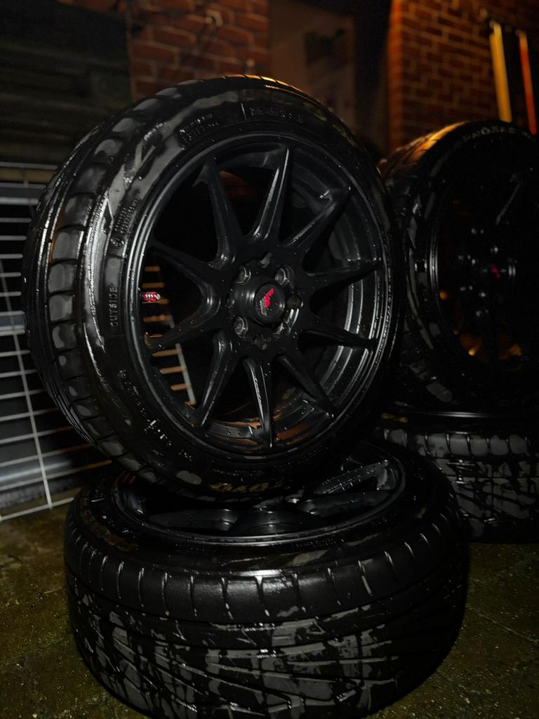 JR11 16 pouces 4x100, Autos : Pièces & Accessoires, Pneus et Jantes, 16 pouces, Pneus été, Enlèvement