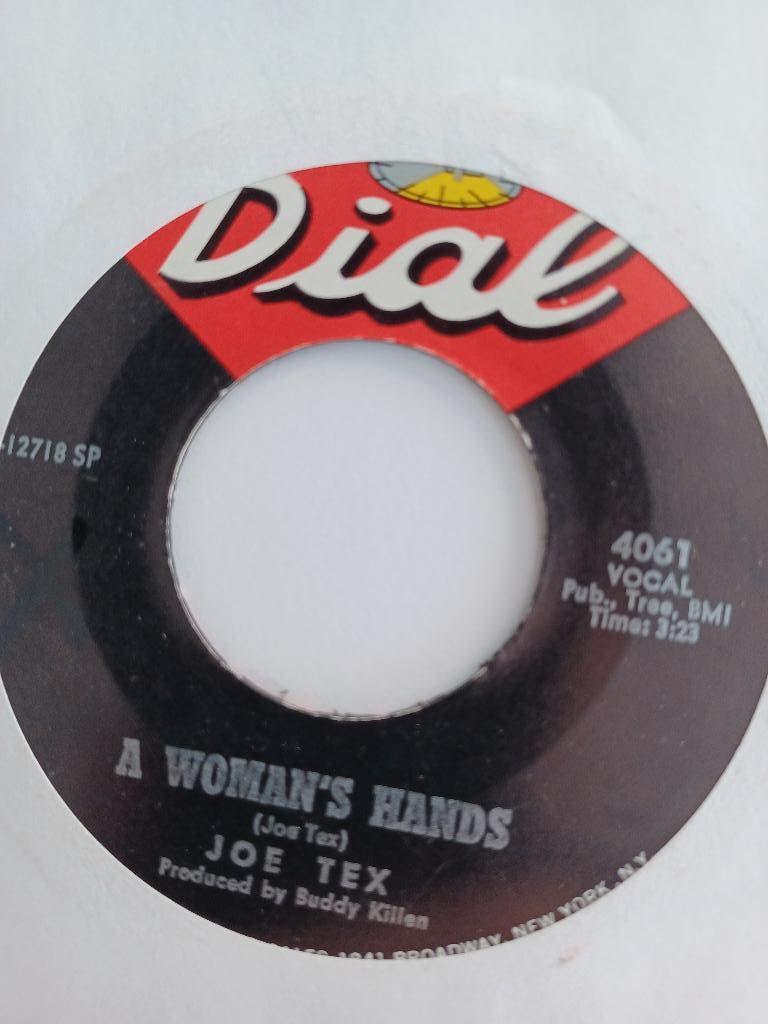 R&B 45: Joe Tex – A Woman's Hands / C. C. Rider, Gebruikt, 7 inch, Single, Ophalen of Verzenden