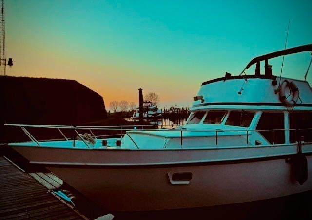 Sterke, zuinige en gezellige Tengro Fly 11.90+bijbootje, Watersport en Boten, Motorboten en Motorjachten, Gebruikt, Staal, 12 meter of meer