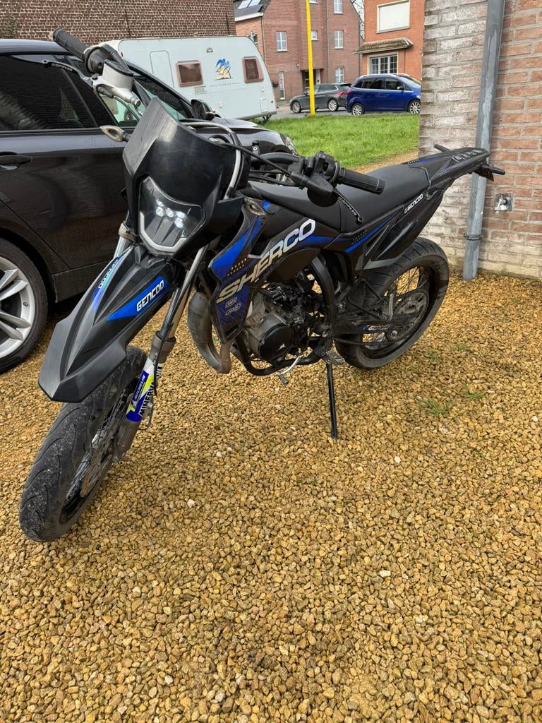 SHERCO SMRS 50CC B KLASSE, Fietsen en Brommers, Brommers | Overige merken, Zo goed als nieuw, Klasse B (45 km/u), Ophalen of Verzenden