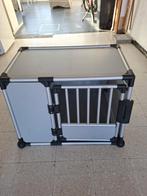 Hondenbench aluminium voor auto 80€, Ophalen, Zo goed als nieuw