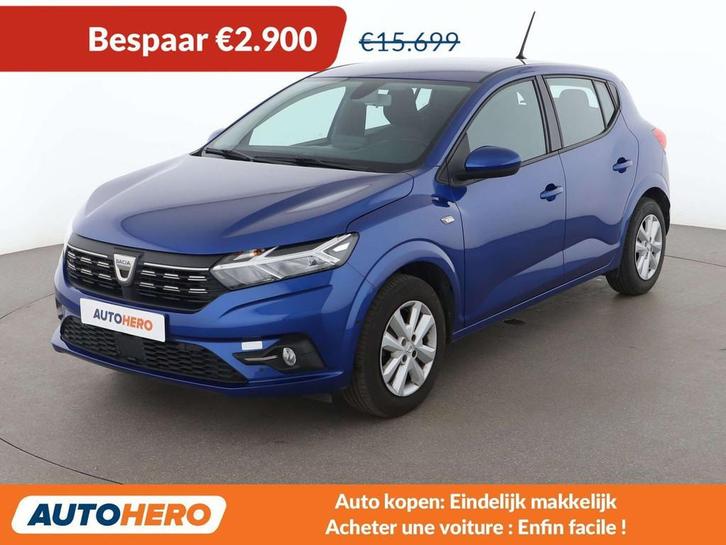 Dacia Sandero 1.0 TCe Comfort (année de construction 2022), Autos, Dacia, Achat, Sandero, ABS, Airbags, Air conditionné, Android Auto