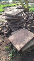 Terras tegels verschillende afmetingen, Ophalen