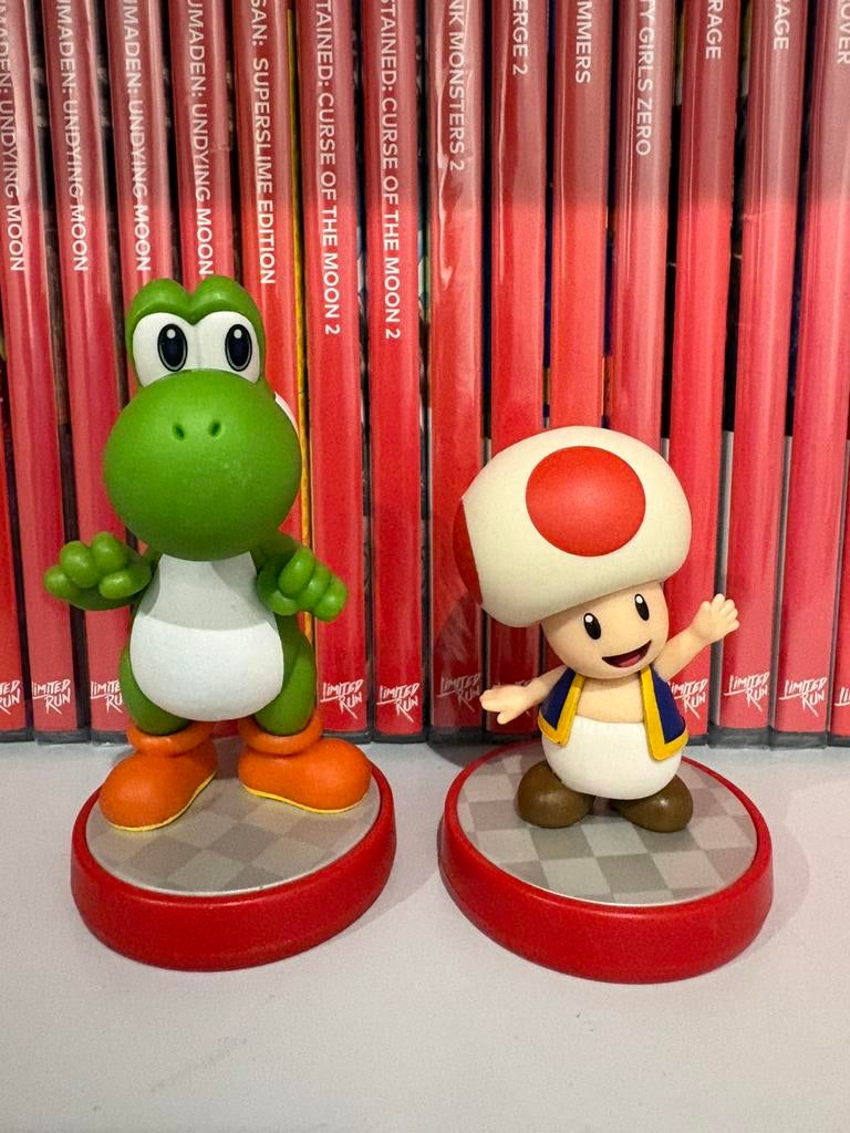 Amiibo Toad + Yoshi (Super Mario Collection), Ophalen of Verzenden, Zo goed als nieuw