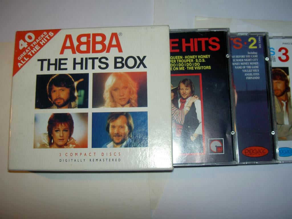 CD ABBA — The Hits Box, Enlèvement ou Envoi, Utilisé