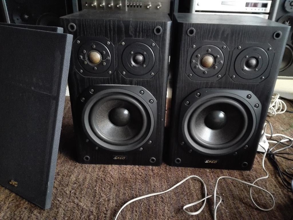 JVC SX-E 6 in goede staat, Audio, Tv en Foto, Luidsprekerboxen, Ophalen, Gebruikt, JVC, 120 watt of meer