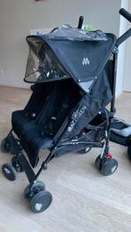 Buggy Maclaren Duo pour deux ou deux enfants, compact, Enlèvement ou Envoi, Comme neuf, Maclaren
