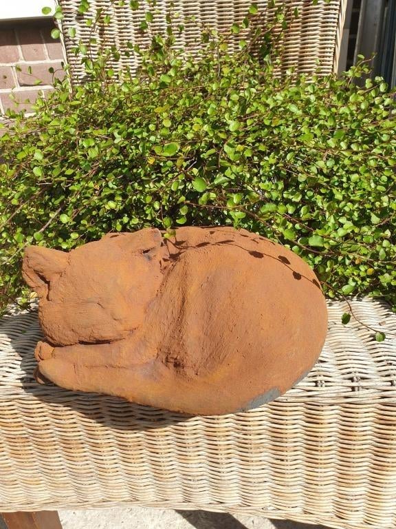 beeld van een poes , tuinbeeld aanbieding, Jardin & Terrasse, Statues de jardin, Neuf, Enlèvement ou Envoi