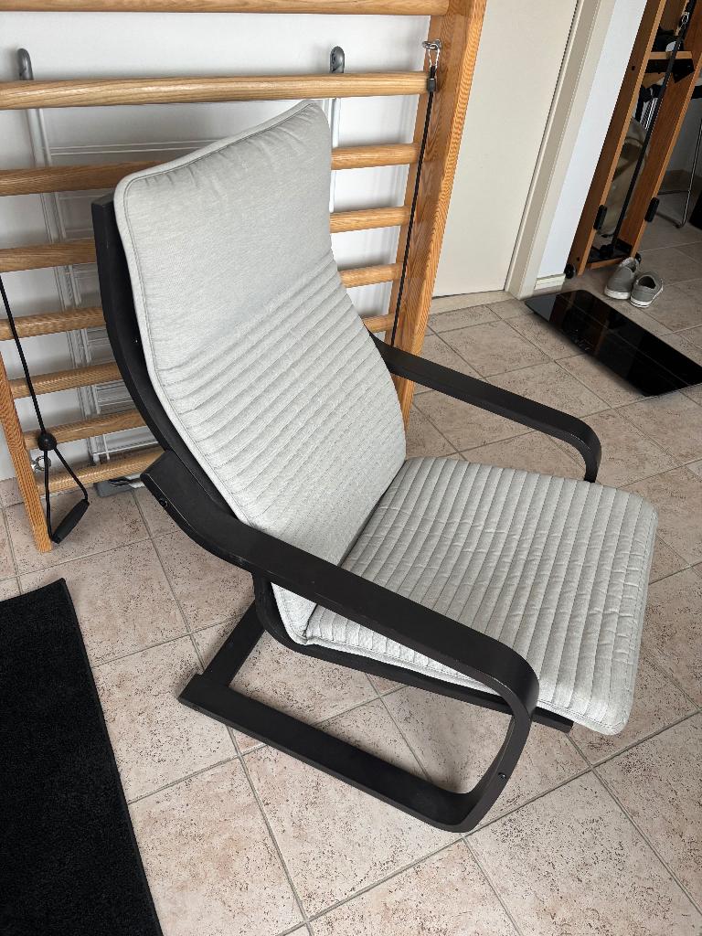 Ikea zetel, Huis en Inrichting, Zetels | Zetels, Ophalen, Zo goed als nieuw, Hout