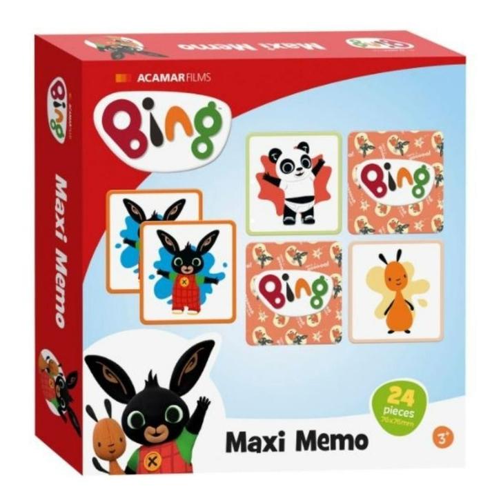 Bing Konijn Maxi Memo / Memory, Kinderen en Baby's, Speelgoed | Educatief en Creatief, Nieuw, Ophalen of Verzenden