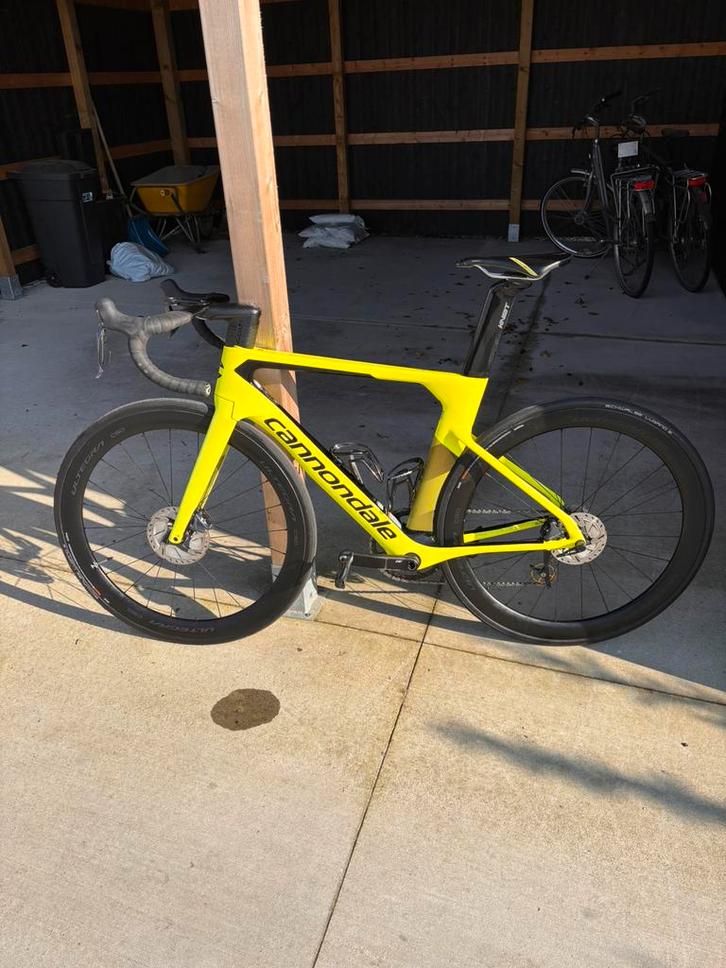 Cannondale SystemSix Carbon – Aero Racefiets – Topstaat, Fietsen en Brommers, Fietsen | Racefietsen, Zo goed als nieuw, Carbon