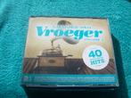 2 CD BOX - LIEDJES VAN VROEGER - 40 HITS, Cd's en Dvd's, Ophalen of Verzenden, Zo goed als nieuw, Nederlandstalig, Boxset