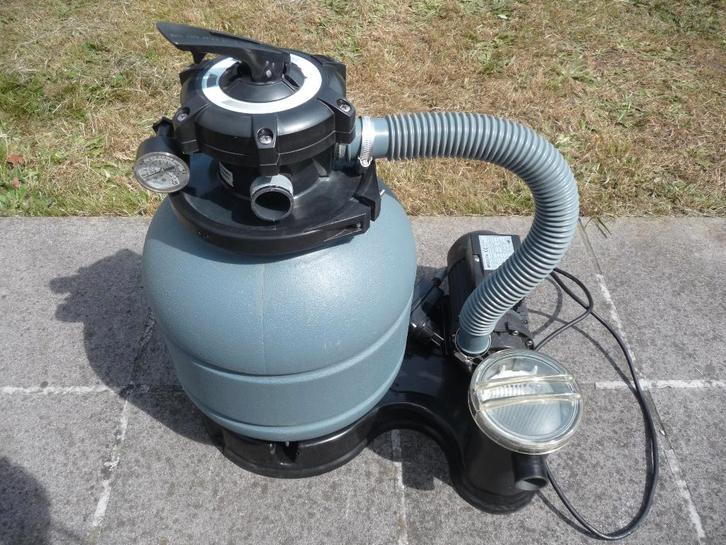 GRE zandfilter FS320 met pomp 4m3/h, Tuin en Terras, Zwembad-toebehoren, Gebruikt, Filter, Ophalen