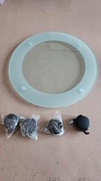 Support sur roulettes en verre pour plantes, Jardin & Terrasse, Enlèvement