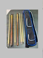 Matériel billard queues étui, Sports & Fitness, Billards & Billards américains, Enlèvement ou Envoi, Utilisé, Queue ou Boules