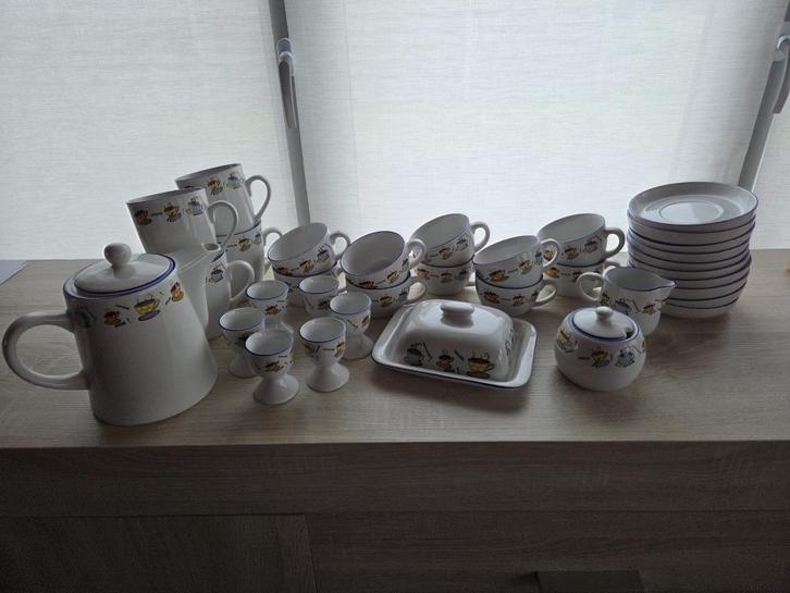 Leuk servies, Maison & Meubles, Cuisine | Vaisselle, Comme neuf, Service complet, Enlèvement