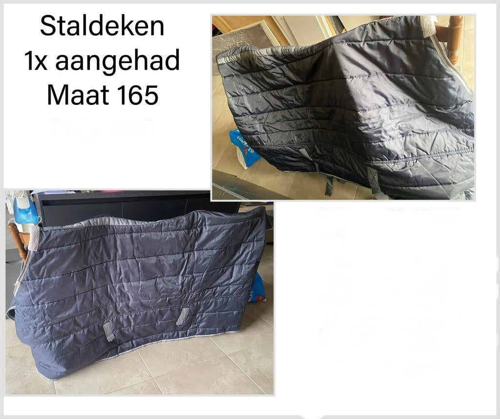 Staldeken, Animaux & Accessoires, Chevaux & Poneys | Couvertures & Couvre-reins, Neuf, Bleu, Autres marques, Enlèvement
